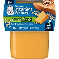 Gerber 2nd Foods Mac And Cheese with Vegetables Baby Food Tub - 2-4 Oz - Image 1