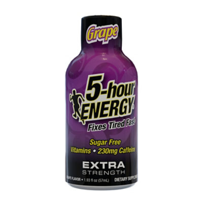 5-hour ENERGY Grape Extra Strength Shot - 1.93 Fl. Oz. - Image 1