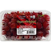Grapes Red Seedless Organic Prepacked - 2 Lb - Image 2