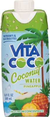 Vita Coco Coconut Water Pure with Pineapple - 16.9 Fl. Oz. - Image 2