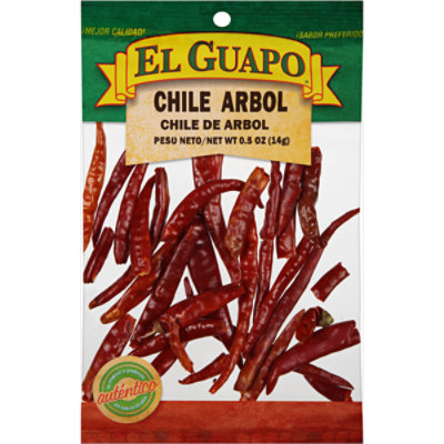 El Guapo Chili Arbol Whole - 1.2 Oz