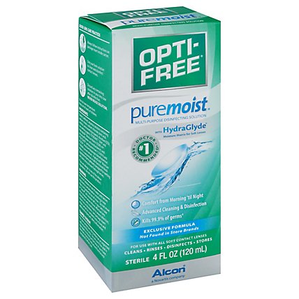 Alcon Opti-Free Pure Moister - 4 Fl. Oz. - Image 1