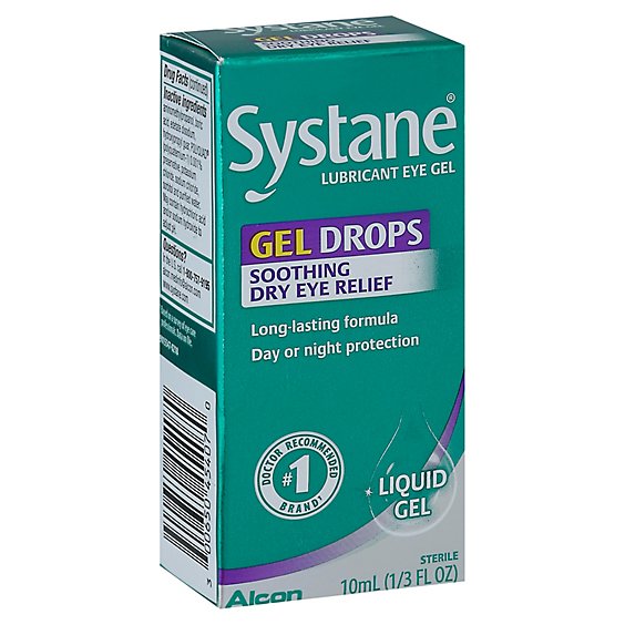 Systane Eye Gel Lubricant Anytime Protection Gel Drops - 0.33 Fl. Oz.