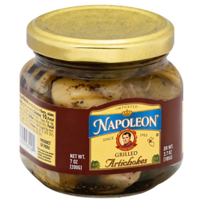 Napoleon Artichokes Grilled Quarters In Oil - 7 Oz