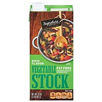 Signature SELECT Cooking Stock Vegetable - 32 Oz - Image 1