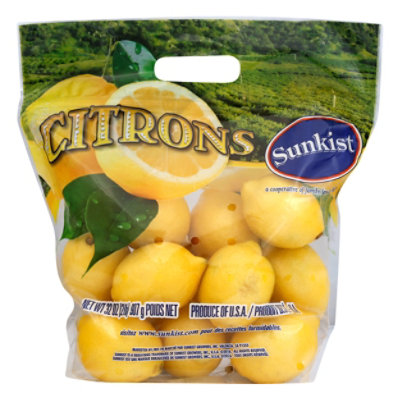 Lemons Prepacked Bag - 2 Lb - Image 3