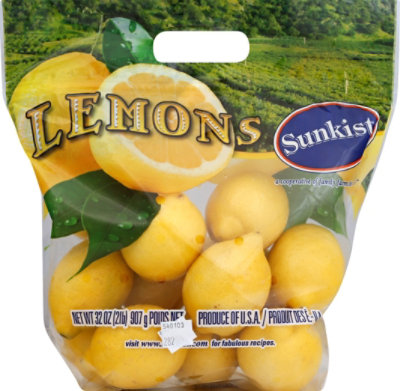 Lemons Prepacked Bag - 2 Lb - Image 6