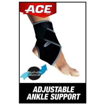 ACE Neoprene Ankle Brace One Size Fits All - Each - Image 1