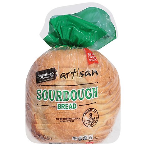 Signature SELECT Bread Round Sliced Sourdough - 24 Oz