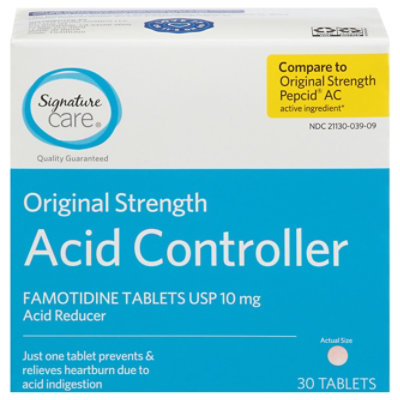 Signature Select/Care Famotidine Acid Reducer Controller Tablets - 30 Count - Image 4