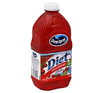 Ocean Spray Diet Juice Cranberry with a Hint of Lime - 64 Fl. Oz.