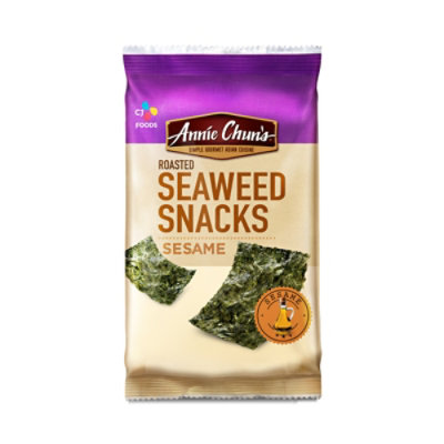 Annie Chuns Roasted Seaweed Snacks Sesame - .35 Oz - Image 2