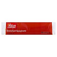 Value Corner Pasta Spaghetti Enriched - 12 Oz - Image 1