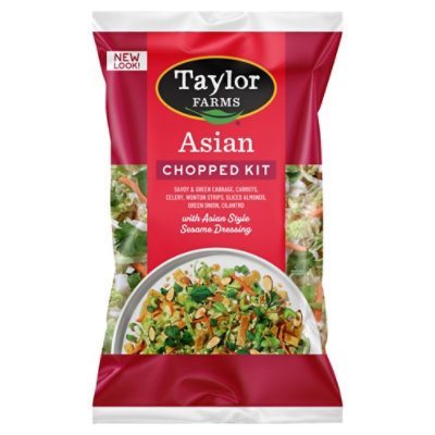 lemmer slank elleve Taylor Farms Asian Chopped Salad Kit Bag - 13 OZ - Safeway