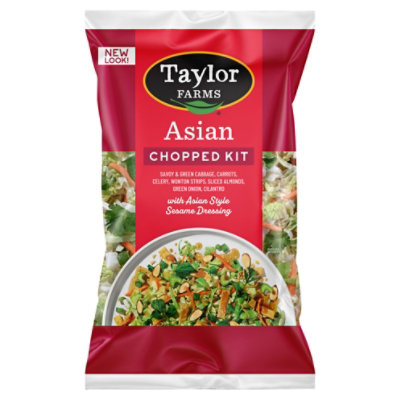 Asian zing salad 2025 calories