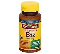 Nature Made Dietary Supplement Tablets Vitamin B-12 2500 mcg - 60 Count