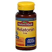Nature Made Dietary Supplement Tablets Melatonin Maximum Strength 5 mg - 90 Count - Image 3