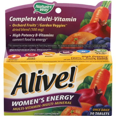 Natures Way Alive Womens Energy - 50 Count - Image 3