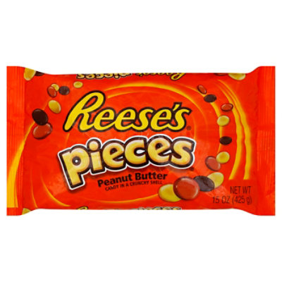 REESE'S PIECES Peanut Butter Candy, 1.53 oz