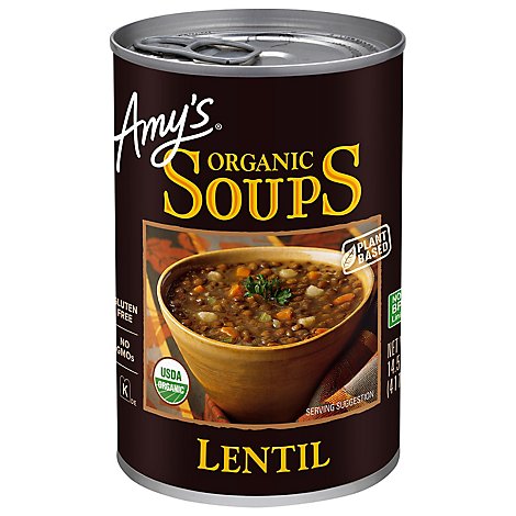 Amys Soups Organic Lentil - 14.5 Oz