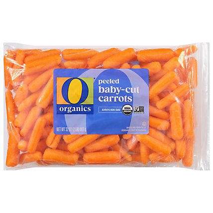 Organic Mini Peeled Carrots - 2 LB - Image 2