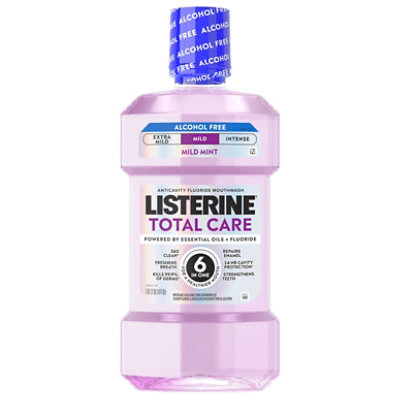 Listerine Total Care Mouthwash Anticavity Zero Alcohol