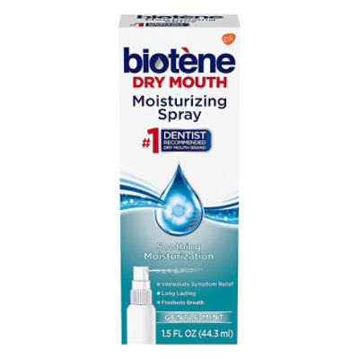 Biotene Mouth Spray Moisturizing Gentle Mint - 1.5 Fl. Oz. - Image 1