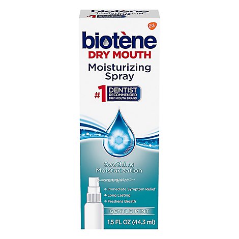 Biotene Mouth Spray Moisturizing Gentle Mint - 1.5 Fl. Oz.