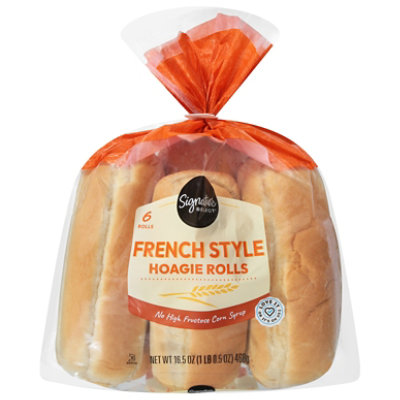 Signature SELECT Parisian Style French Hoagie Rolls - 16.5 Oz