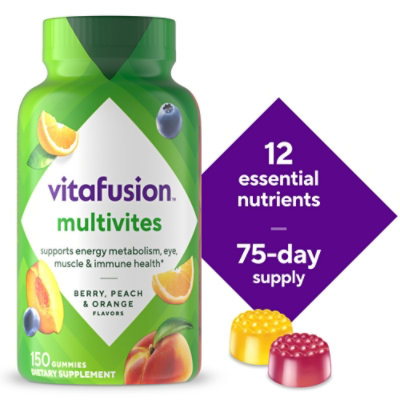 Vitafusion Multivites Gummy Vitamins - 150 Count - Image 1