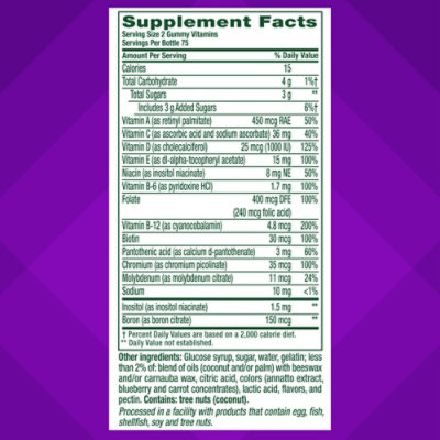 Vitafusion Multivites Gummy Vitamins - 150 Count - Image 4