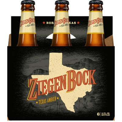 ZiegenBock Texas Amber Beer Bottles - 6-12 Fl. Oz. - Image 4