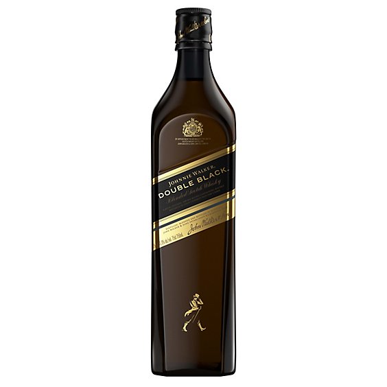 Johnnie Walker Double Black Label Blended Scotch Whisky - 750 Ml