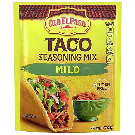 OLD EL PASO Seasoning Mix Taco Mild - 1 Oz