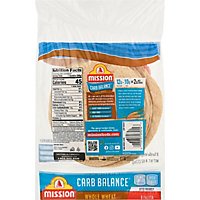 Mission Carb Balance Tortillas Whole Wheat Super Soft Fajita Bag 8 Count - 8 Oz - Image 5