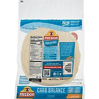 Mission Carb Balance Tortillas Flour Super Soft Soft Taco Bag 8 Count - 12 Oz - Image 6