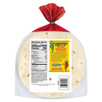 Albuquerque Homestyle Flour Tortillas - 10 Count - Image 3