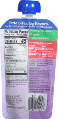 Plum Organics Baby Food Stage 2 Broccoli & Apple - 4.22 Oz - Image 5