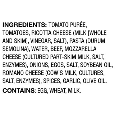 Michael Angelo's Lasagna with Meat Sauce Frozen - 32 Oz - Image 3