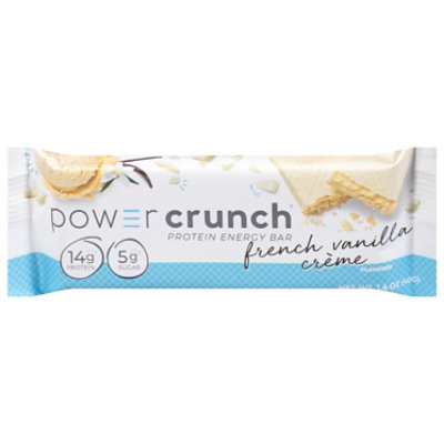 Power Crunch Energy Bar Protein French Vanilla Creme - 1.4 Oz