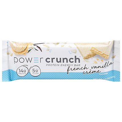 Power Crunch Energy Bar Protein French Vanilla Creme - 1.4 Oz - Image 3
