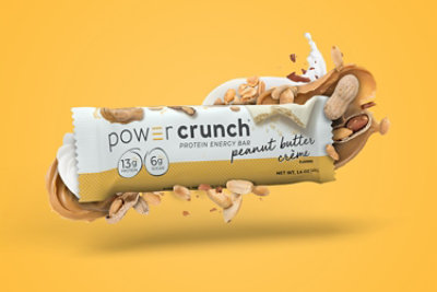 Power Crunch Energy Bar Protein Peanut Butter Creme - 1.4 Oz - Image 2