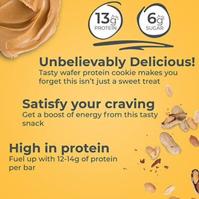 Power Crunch Energy Bar Protein Peanut Butter Creme - 1.4 Oz - Image 6