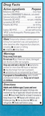 Hylands Homeopathic Earache Drops All Ages - .33 Fl. Oz. - Image 5