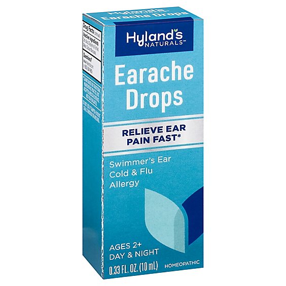Hylands Homeopathic Earache Drops All Ages - .33 Fl. Oz.