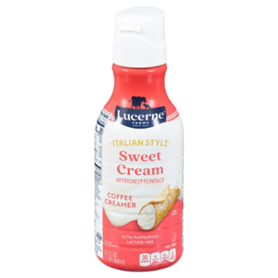 Italian sweet shop cream creamer