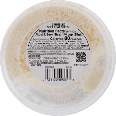 Primo Taglio Crumble Goat Cheese - 4 Oz. - Image 7