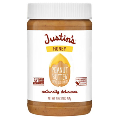 Justins Peanut Butter Honey Blend - 16 Oz - Image 3