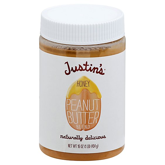 Justins Peanut Butter Honey Blend - 16 Oz