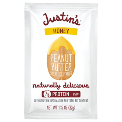 Justins Peanut Butter Honey Blend - 1.15 Oz